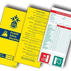 Good to Go Safety™ Forklift Check Book