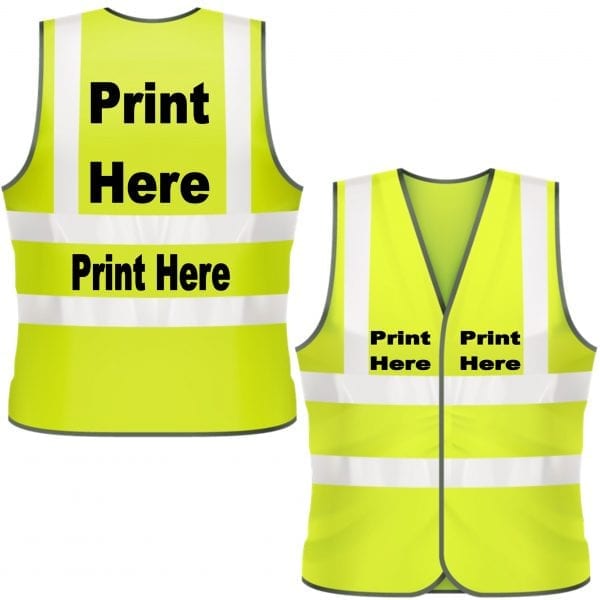 front and rear print