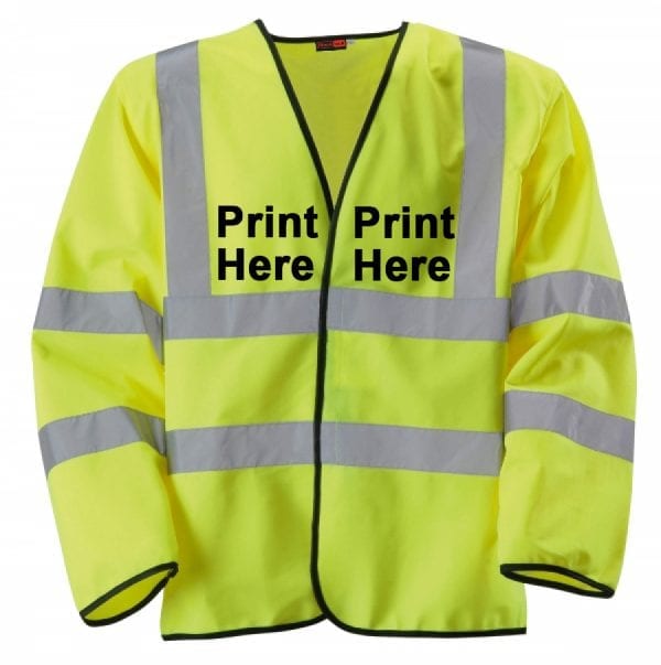 long sleeve front print