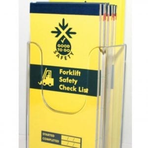 Good to Go Safety™ Wall Mounted Check Book Holder 58099